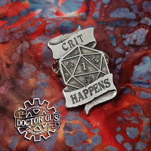 Crit Happens Badge