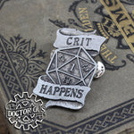 Crit Happens Badge