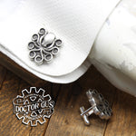 Octopus Cuff Links - Tentacle Cephalopod Accessories by Doctor Gus - Suit and Tie - Men's Gifts - Cthulhu Lovecraft Steampunk Wedding Groom