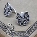 Octopus Cuff Links - Tentacle Cephalopod Accessories by Doctor Gus - Suit and Tie - Men's Gifts - Cthulhu Lovecraft Steampunk Wedding Groom