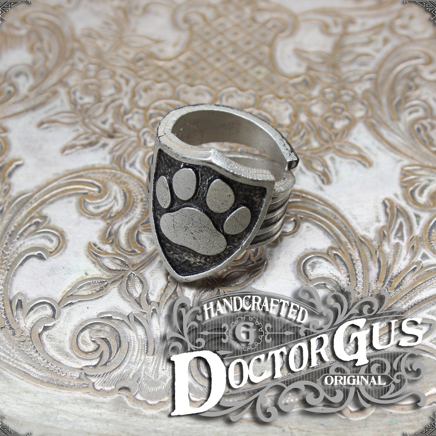 Paw Shield Ring