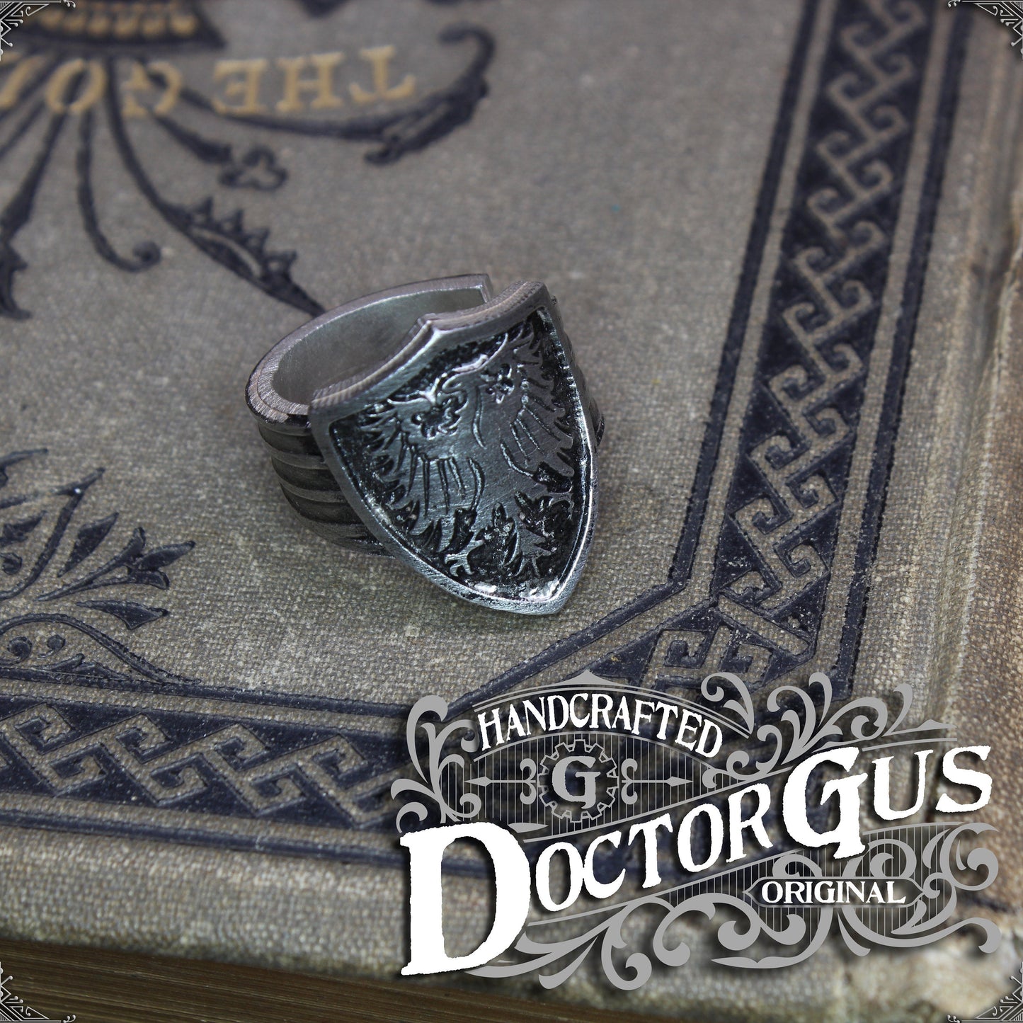 Eagle Shield Ring