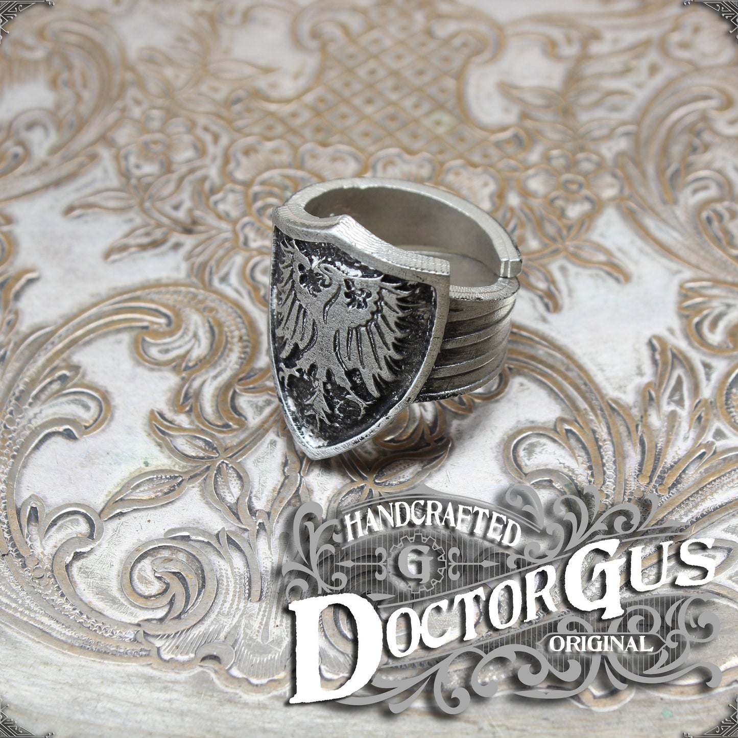 Eagle Shield Ring