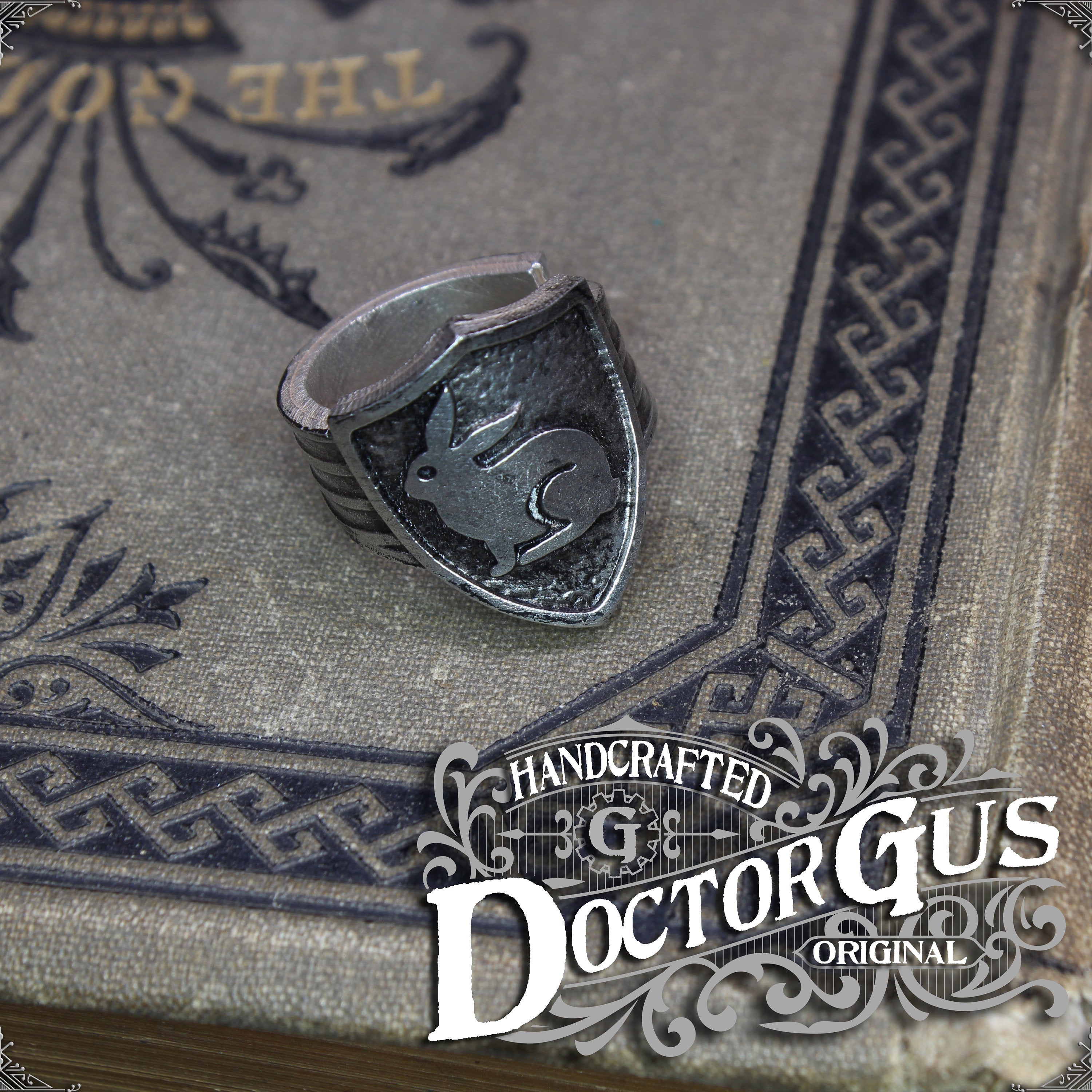 Rabbit Shield Ring