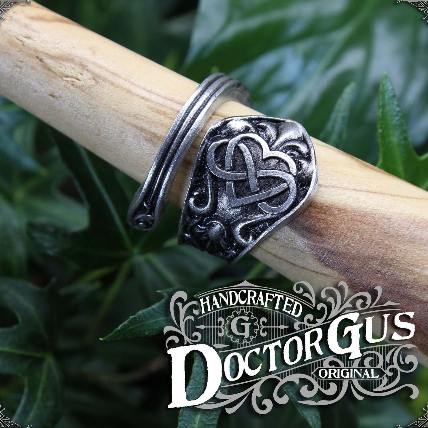 Infinity Heart Ring - Polyamory Heart Ring