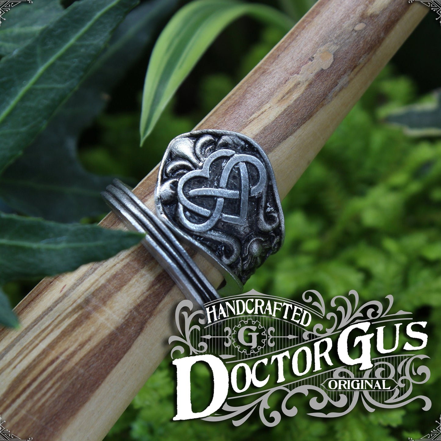 Infinity Heart Ring - Polyamory Heart Ring
