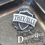 They/Elle Pronoun Badge