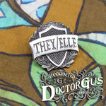 They/Elle Pronoun Badge