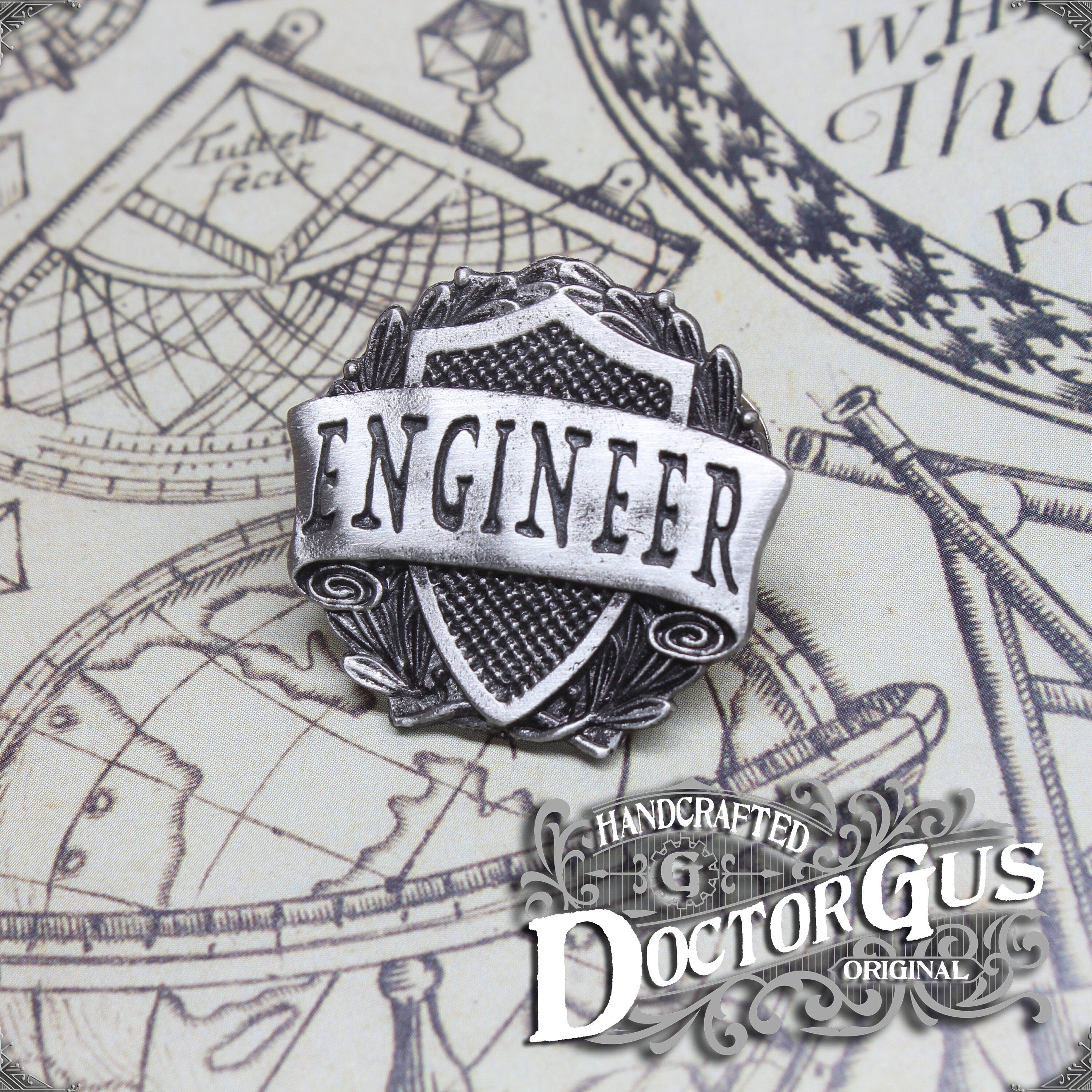 Engineer Badge – Doctor Gus Designs