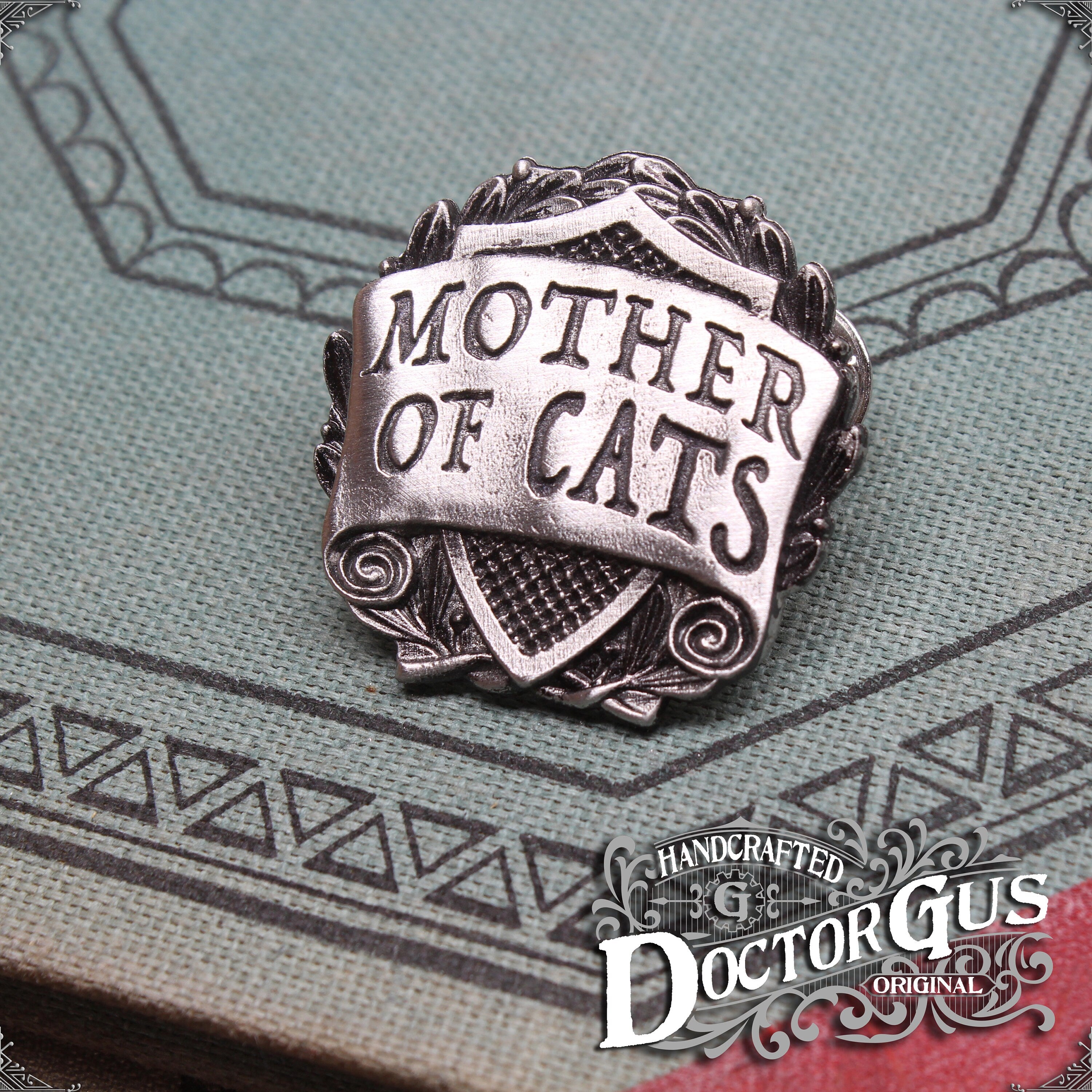 Mother of Cats Badge