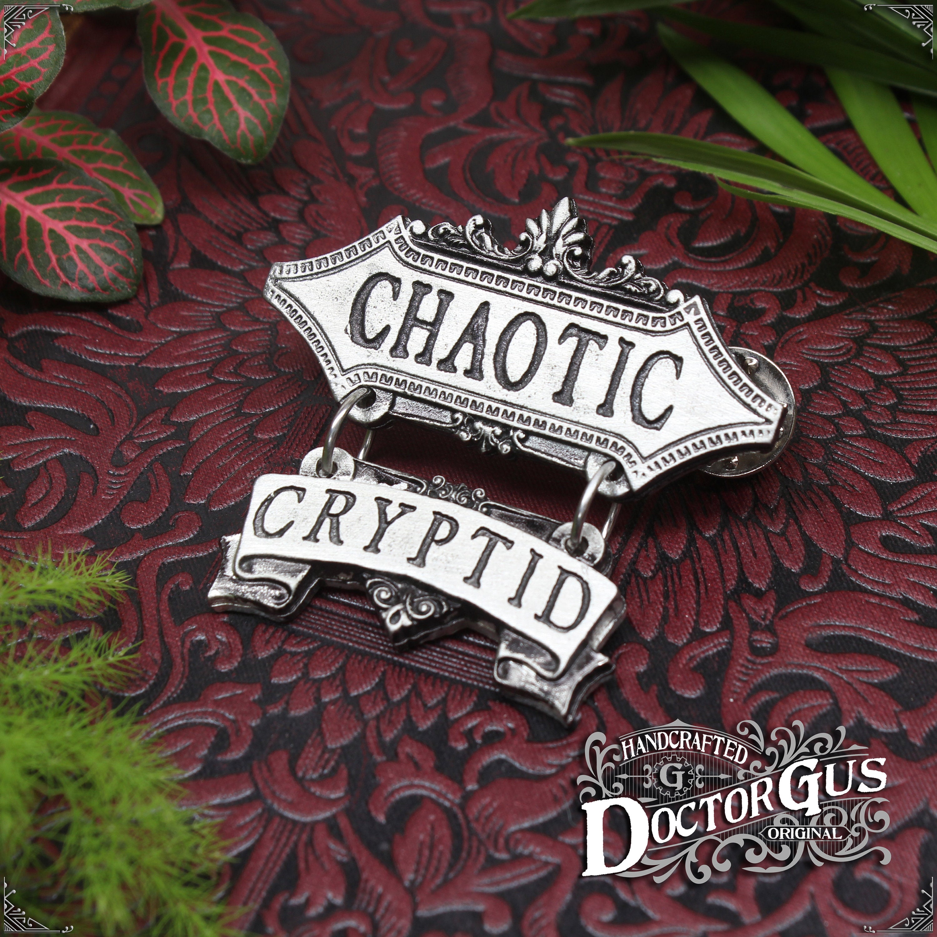 Cryptid Alignment Badge – Doctor Gus Designs