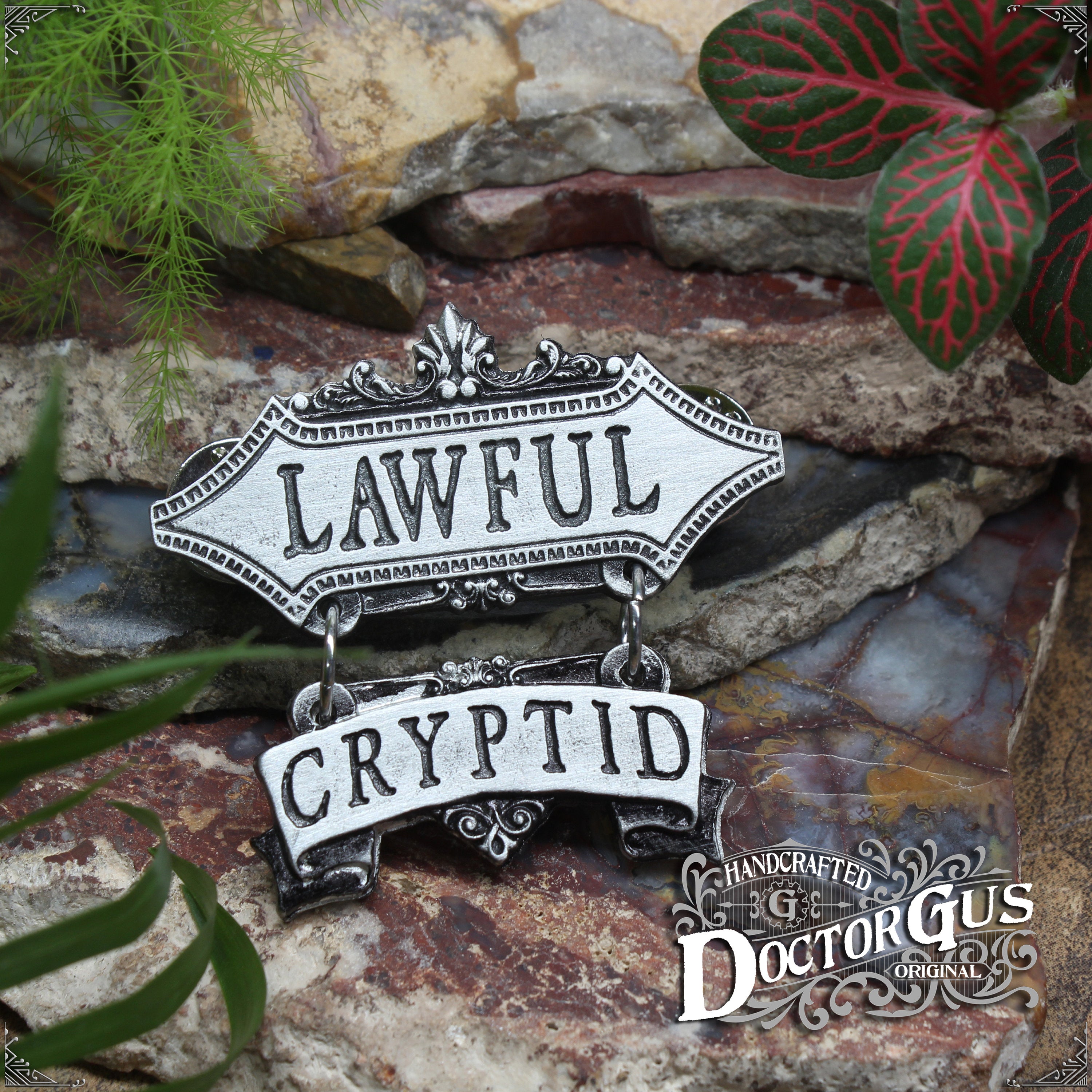 Cryptid Alignment Badge – Doctor Gus Designs