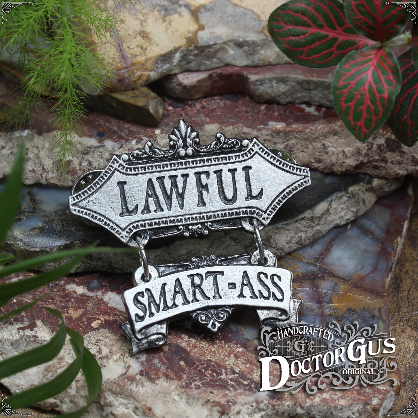 Smart-Ass Alignment Badge