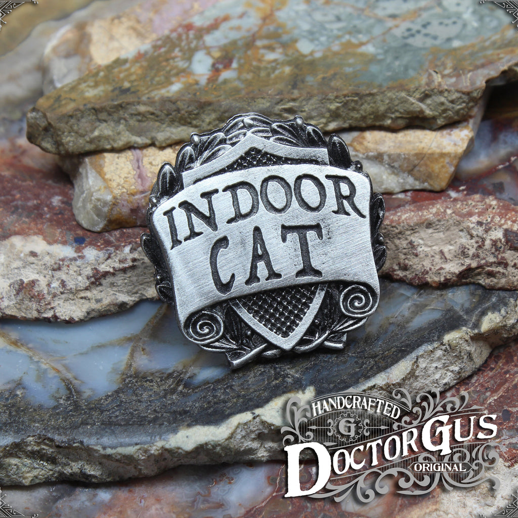 Indoor Cat Badge