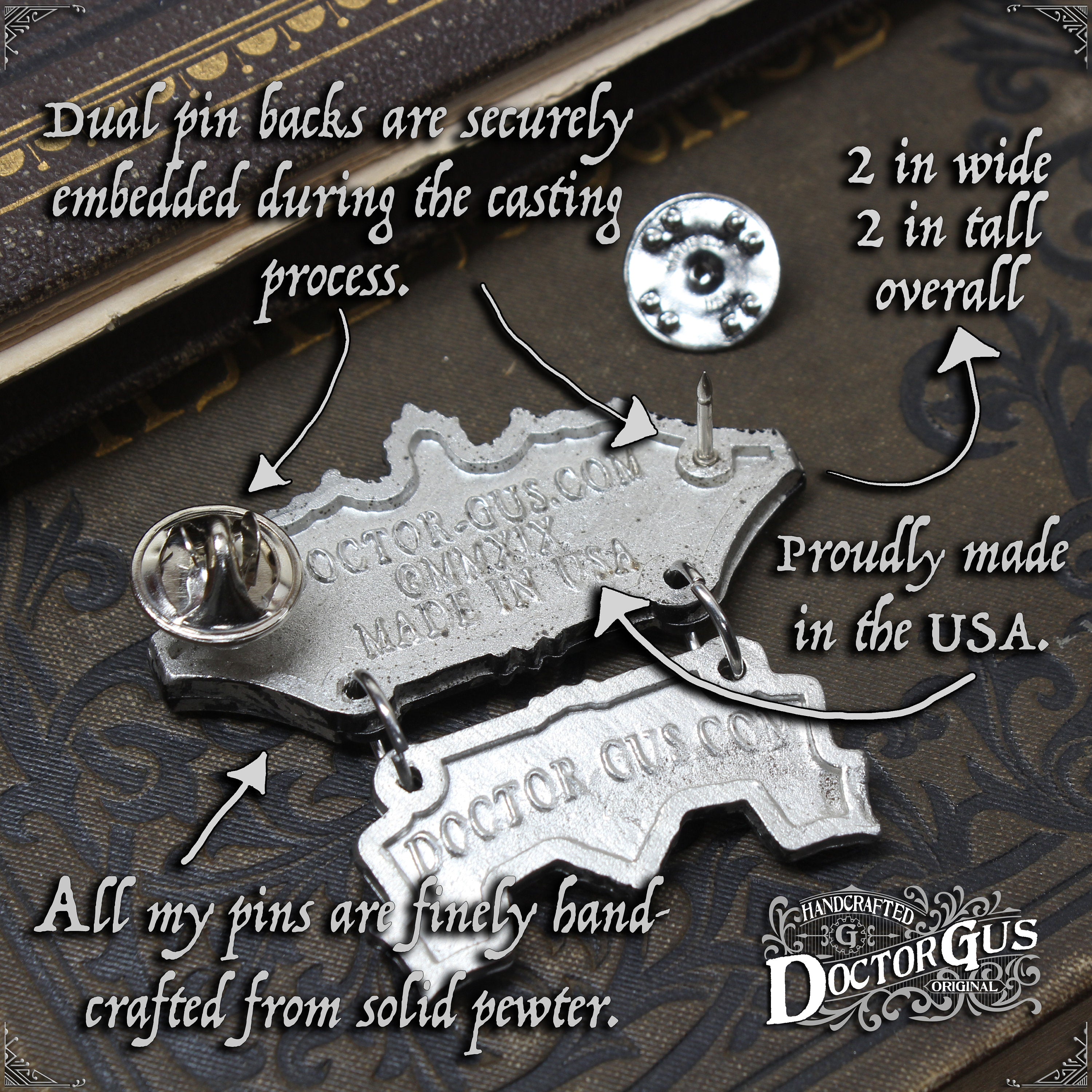 Cryptid Alignment Badge – Doctor Gus Designs