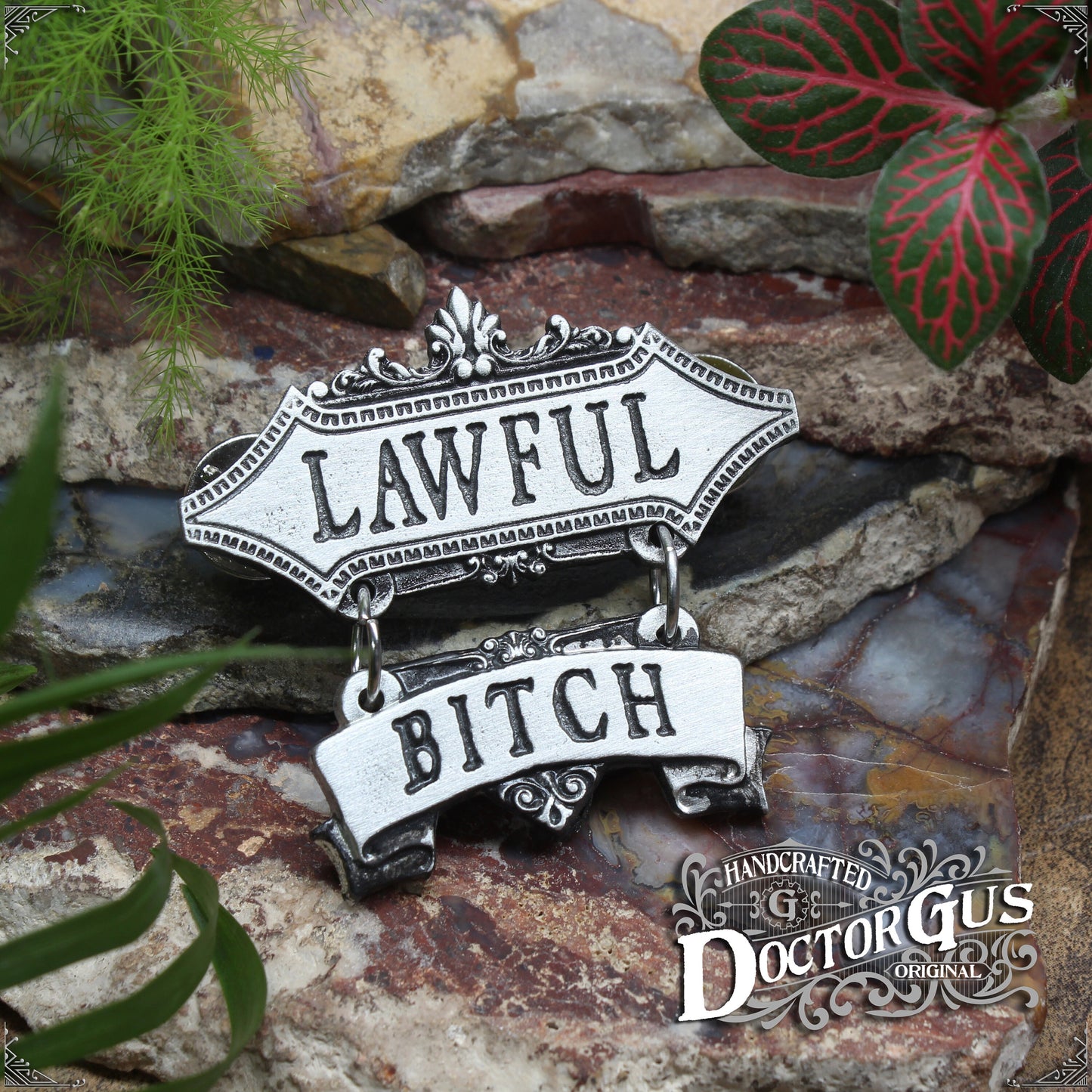 Bitch Alignment Badge