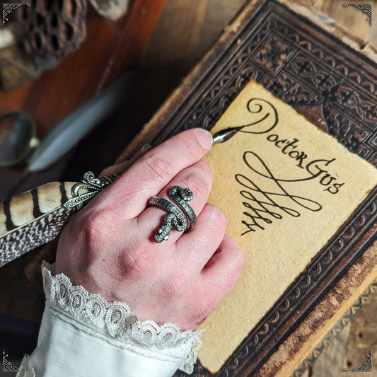 Coiled Serpent Ring